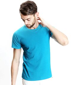 【NUMBER (N)INE DENIM】カラーUネックTシャツ