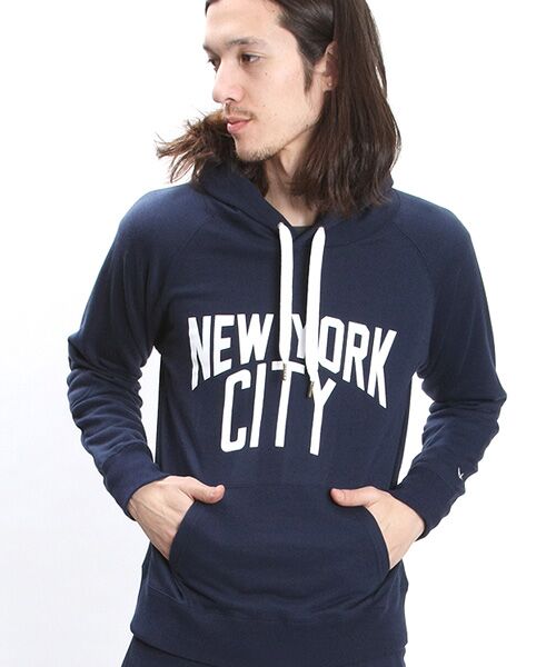 【1PIU1UGUALE3 RELAX×NUMBER (N)INE】NUMBER (N)INEコラボNEW YORK CITY スウェットパーカー