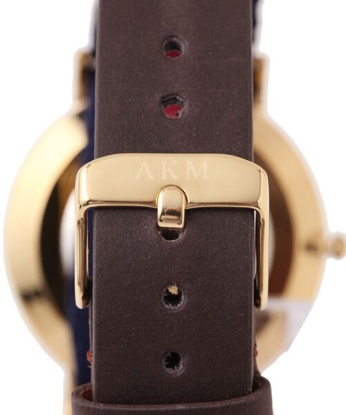 SHIFFON / シフォン 腕時計 | 【AKM Contemporary】ゴールドフレームキャンバスウォッチ | 詳細3