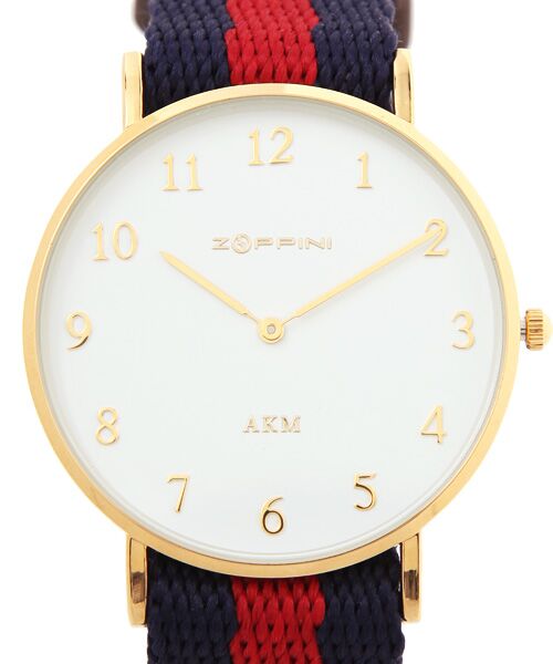 SHIFFON / シフォン 腕時計 | 【AKM Contemporary】ゴールドフレームキャンバスウォッチ | 詳細4