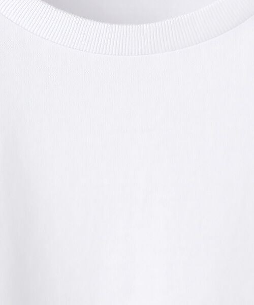 SHIFFON / シフォン Tシャツ | 【AKM Contemporary】<最高級コットン使用>スーピマコットンクルーネックＴシャツ | 詳細10