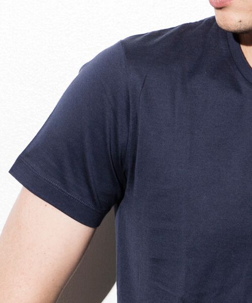 SHIFFON / シフォン Tシャツ | 【AKM Contemporary】<最高級コットン使用>スーピマコットンクルーネックＴシャツ | 詳細22