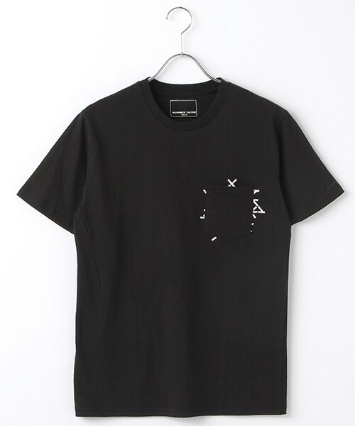 SHIFFON / シフォン Tシャツ | 【NUMBER (N)INE DENIM】ランダムロゴポケットTシャツ | 詳細2