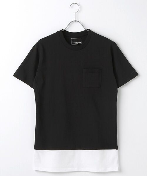 SHIFFON / シフォン Tシャツ | 【NUMBER (N)INE DENIM】裾レイヤードTシャツ | 詳細7