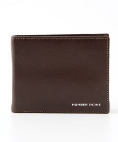 【NUMBER (N)INE】カーフレザー二つ折り財布