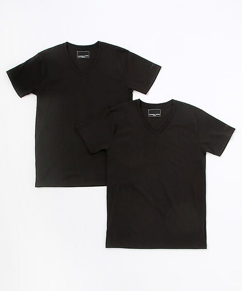 SHIFFON / シフォン Tシャツ | 【NUMBER (N)INE DENIM】VネックTシャツ2枚セット（2Pパック） | 詳細2