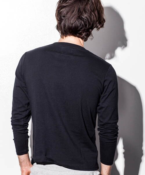 SHIFFON / シフォン Tシャツ | 【NUMBER (N)INE DENIM】ポケットクロスデザインロングTシャツ | 詳細3