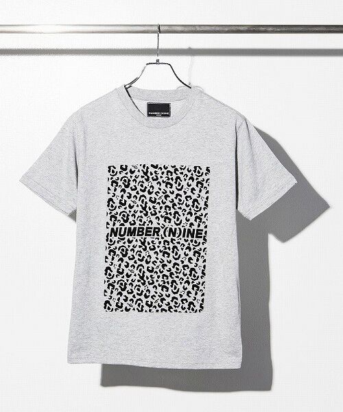 SHIFFON / シフォン Tシャツ | ロゴレオパードプリント Tシャツ | 詳細6