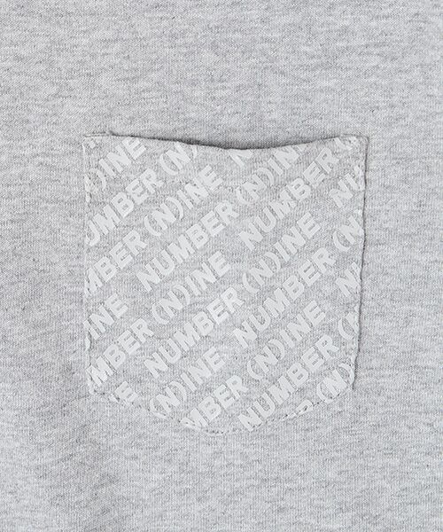 SHIFFON / シフォン Tシャツ | ロゴパターンプリントポケットTシャツ | 詳細5