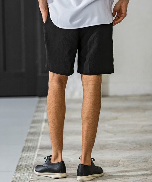 SHIFFON / シフォン ショート・ハーフ・半端丈パンツ | シアサッカーショートパンツ | 詳細2