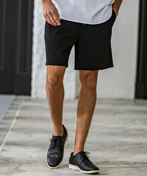 SHIFFON / シフォン ショート・ハーフ・半端丈パンツ | シアサッカーショートパンツ | 詳細5