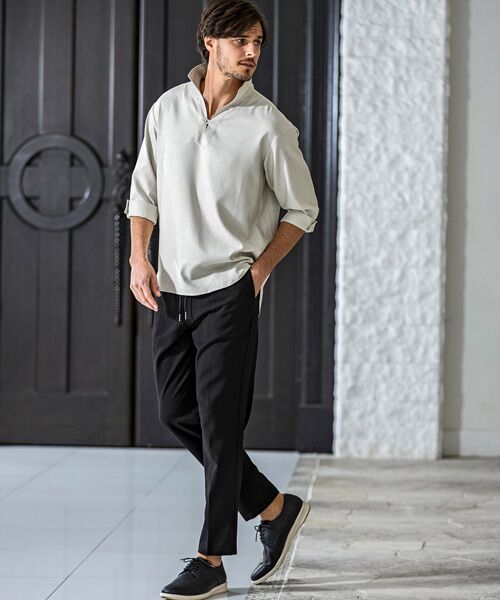 SHIFFON / シフォン シャツ・ブラウス | スキッパープルオーバーシャツ | 詳細10