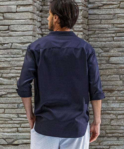 SHIFFON / シフォン シャツ・ブラウス | スキッパープルオーバーシャツ | 詳細12