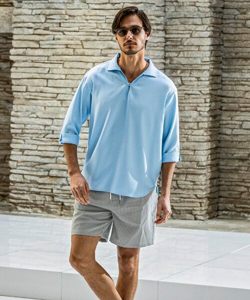 SHIFFON / シフォン シャツ・ブラウス | スキッパープルオーバーシャツ | 詳細15