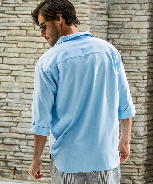 SHIFFON / シフォン シャツ・ブラウス | スキッパープルオーバーシャツ | 詳細17