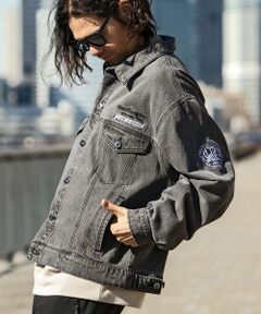 SHIFFON / シフォン その他トップス | オーバーサイズデニムジャケット