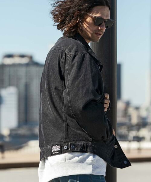 SHIFFON / シフォン その他トップス | オーバーサイズデニムジャケット | 詳細5