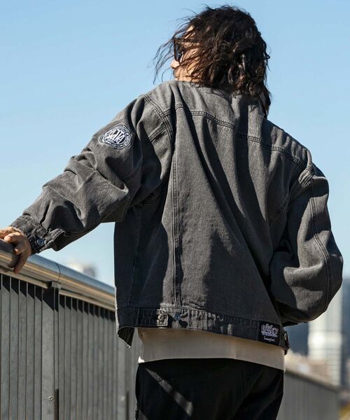 SHIFFON / シフォン その他トップス | オーバーサイズデニムジャケット | 詳細8