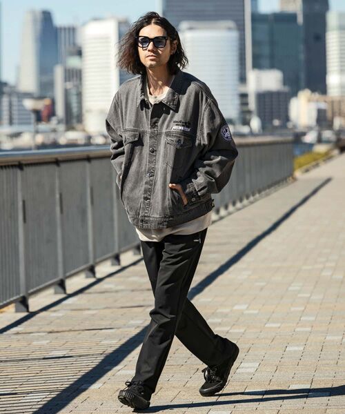 SHIFFON / シフォン その他トップス | オーバーサイズデニムジャケット | 詳細10