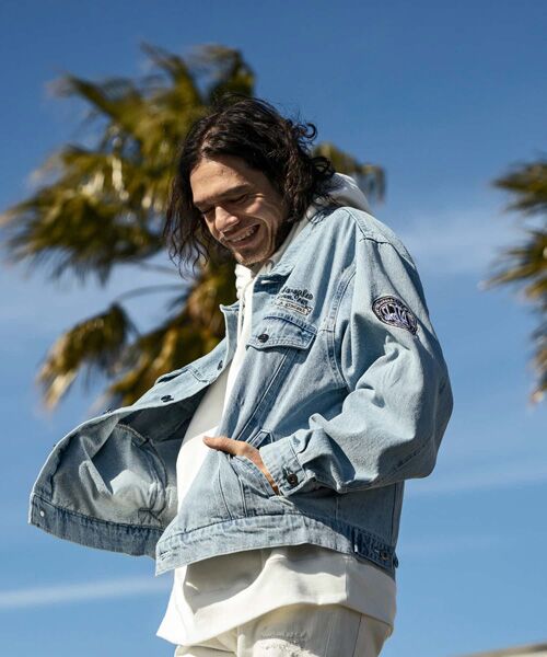 SHIFFON / シフォン その他トップス | オーバーサイズデニムジャケット | 詳細13