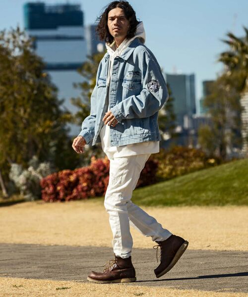 SHIFFON / シフォン その他トップス | オーバーサイズデニムジャケット | 詳細14