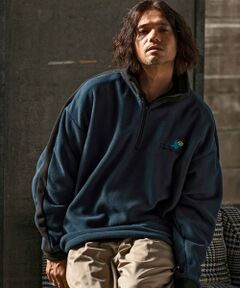 SHIFFON / シフォン その他トップス | 袖ラインフリースジャケット