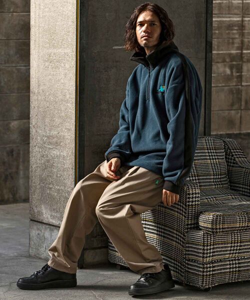 SHIFFON / シフォン その他トップス | 袖ラインフリースジャケット | 詳細19