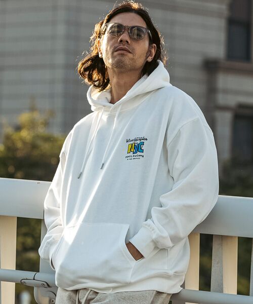 SHIFFON / シフォン パーカー | プリントプルオーバーパーカー | 詳細6