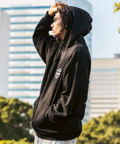 SHIFFON / シフォン パーカー | プリントプルオーバーパーカー | 詳細17