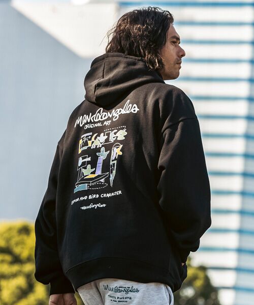 SHIFFON / シフォン パーカー | プリントプルオーバーパーカー | 詳細18