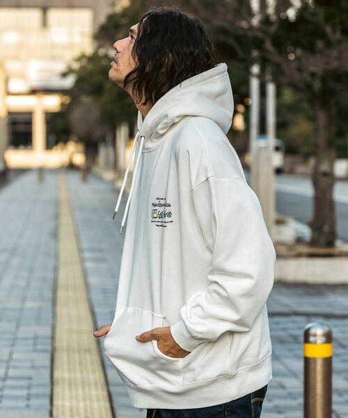 SHIFFON / シフォン パーカー | プリントプルオーバーパーカー | 詳細22