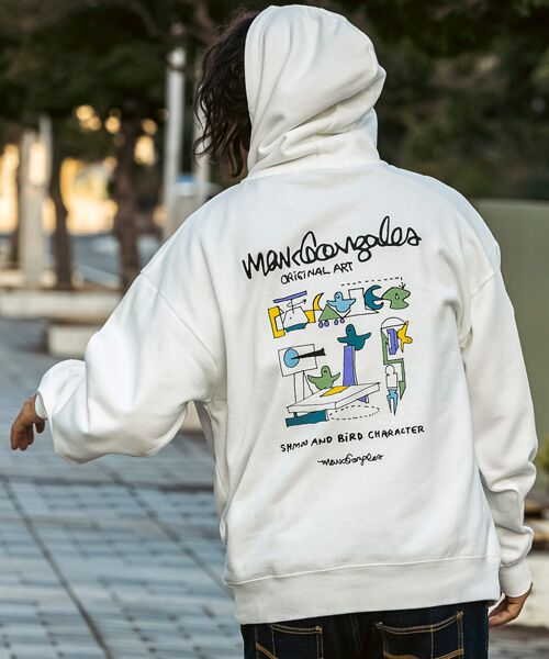 SHIFFON / シフォン パーカー | プリントプルオーバーパーカー | 詳細23