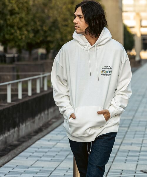 SHIFFON / シフォン パーカー | プリントプルオーバーパーカー | 詳細24