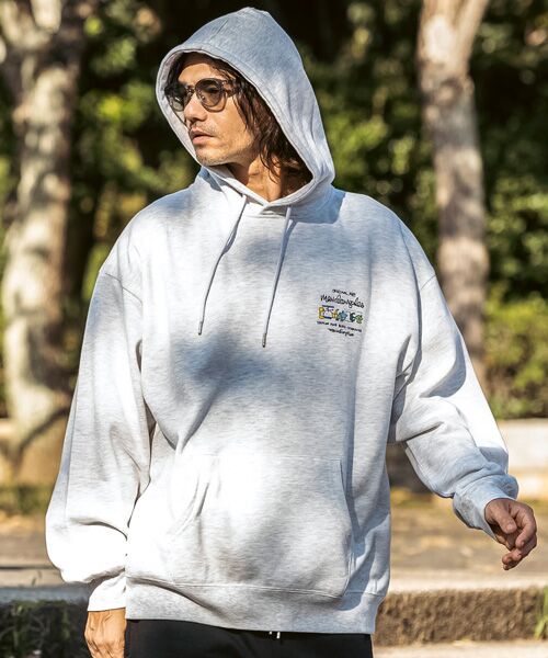 SHIFFON / シフォン パーカー | プリントプルオーバーパーカー | 詳細26