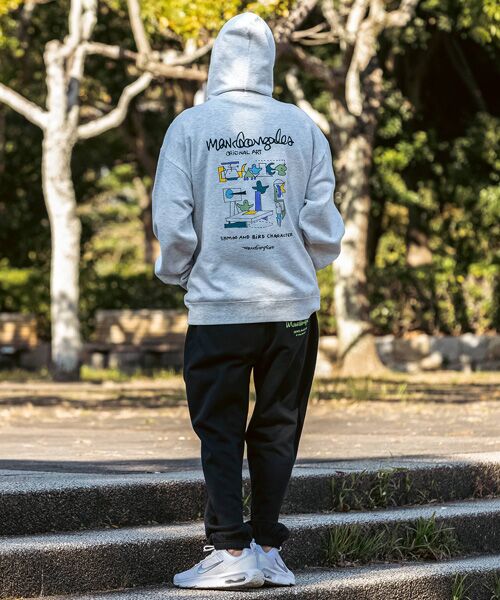 SHIFFON / シフォン パーカー | プリントプルオーバーパーカー | 詳細30