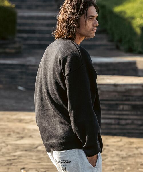 SHIFFON / シフォン ニット・セーター | フロントジャガードクルーネックニット | 詳細3