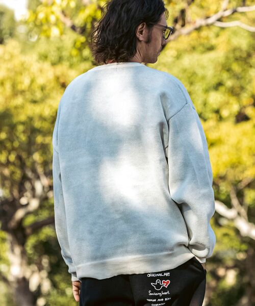 SHIFFON / シフォン ニット・セーター | フロントジャガードクルーネックニット | 詳細27