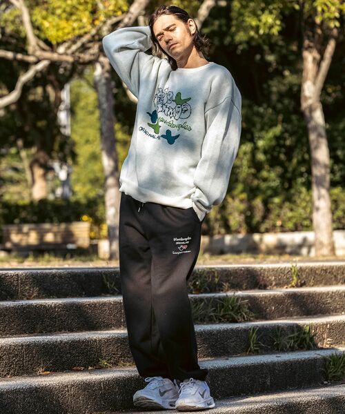 SHIFFON / シフォン ニット・セーター | フロントジャガードクルーネックニット | 詳細30