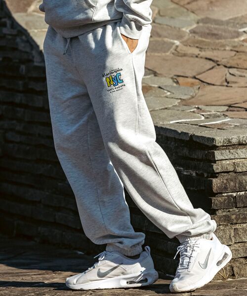 SHIFFON / シフォン その他パンツ | プリントスウェットパンツ | 詳細6