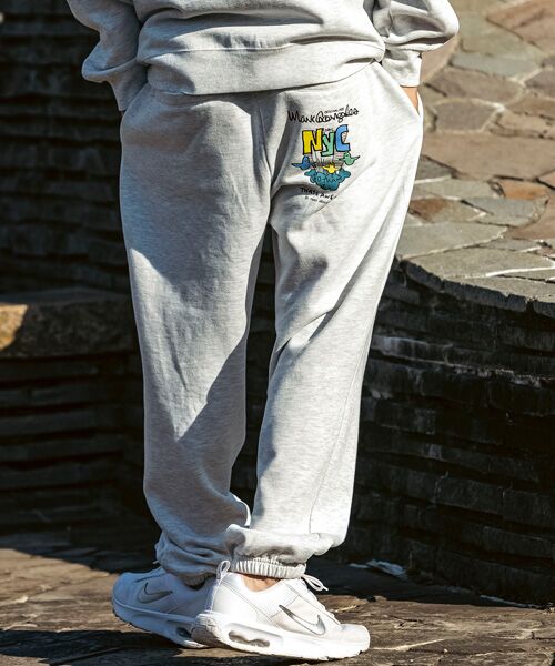 SHIFFON / シフォン その他パンツ | プリントスウェットパンツ | 詳細7