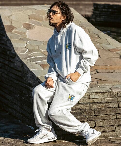 SHIFFON / シフォン その他パンツ | プリントスウェットパンツ | 詳細9