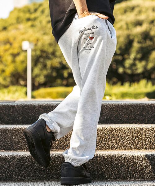 SHIFFON / シフォン その他パンツ | プリントスウェットパンツ | 詳細18