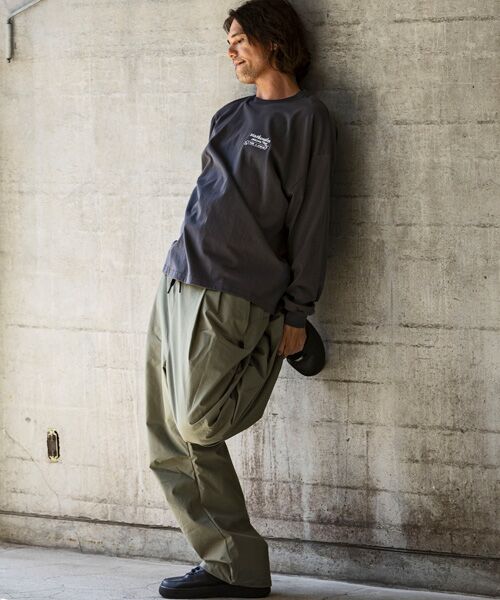 SHIFFON / シフォン カットソー | バックプリントロングTシャツ/4type/4colors | 詳細14