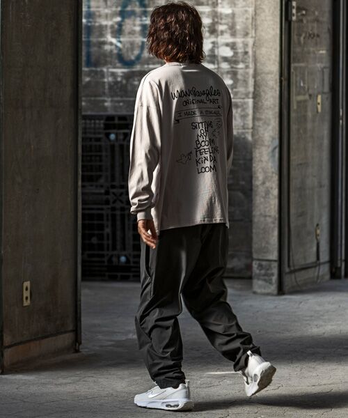 SHIFFON / シフォン カットソー | バックプリントロングTシャツ/4type/4colors | 詳細19