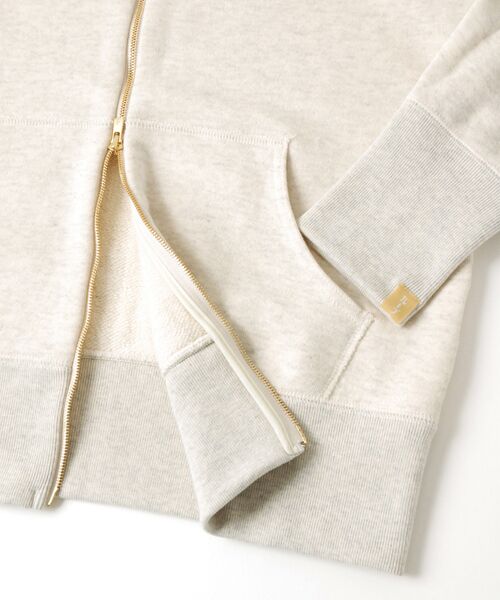 SHIPS for women / シップスウィメン パーカー | LOOPWHEELER:SHIPS GOLD ZIP PARKA | 詳細4