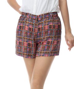 SHIPS / シップス ショート・ハーフ・半端丈パンツ | チェックプリント ショーツ