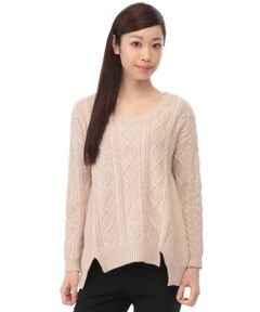 SHIPS / シップス ニット・セーター | TORRAZZO DONNA:ケーブル ニット プルオーバー