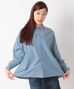 SHIPS / シップス シャツ・ブラウス | YAECA:SHIPS　ドルマン　ブループルオーバー