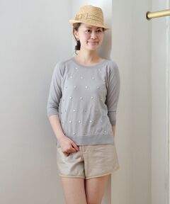 SHIPS / シップス ニット・セーター | TRANNA:ビジュー　プルオーバー◆