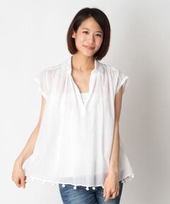 SHIPS / シップス シャツ・ブラウス | 311620234 ポンポン シャツ